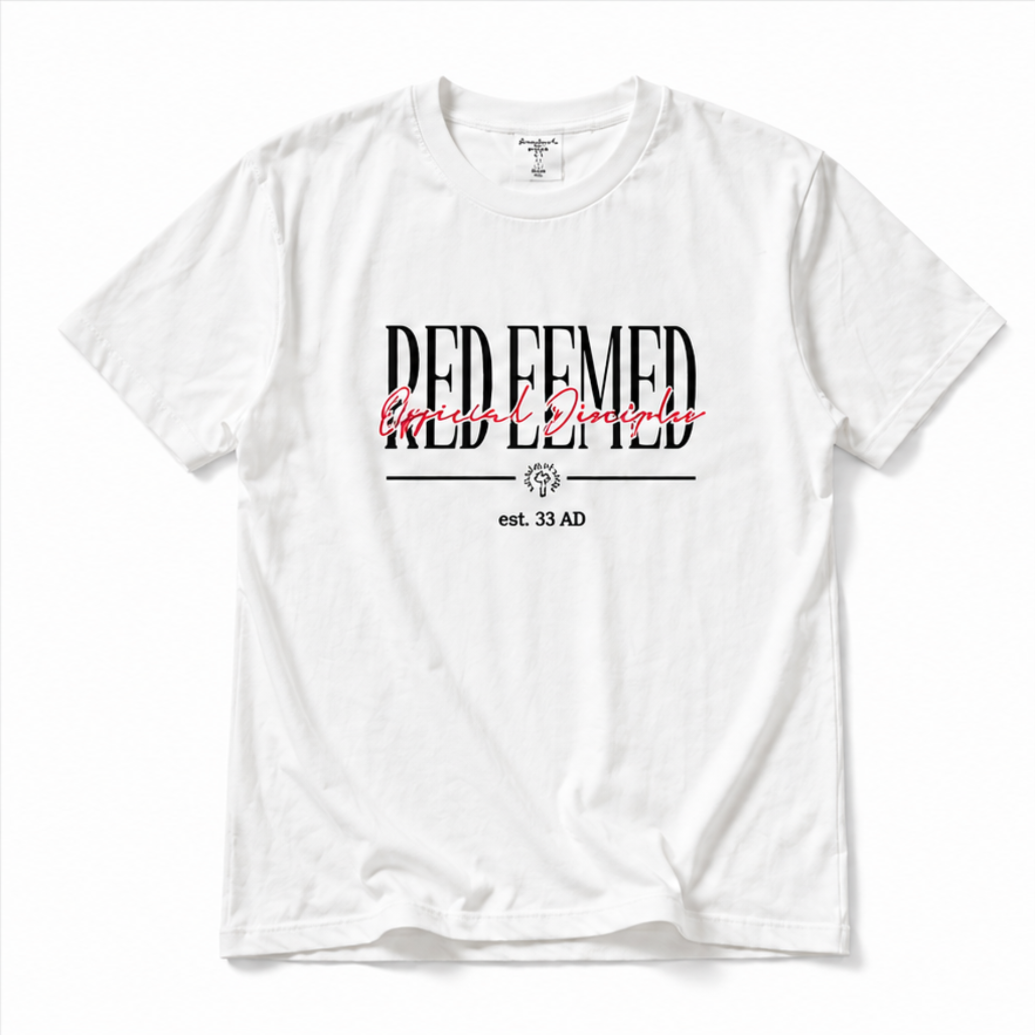 REDEEMED: Official Disciples Gym Shirt