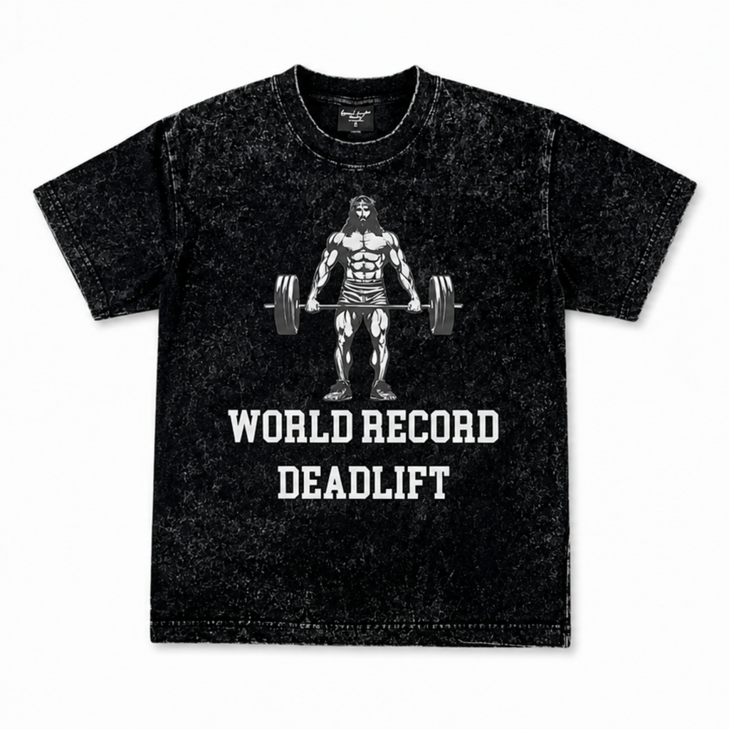 World Record Deadlift Gym Shirt
