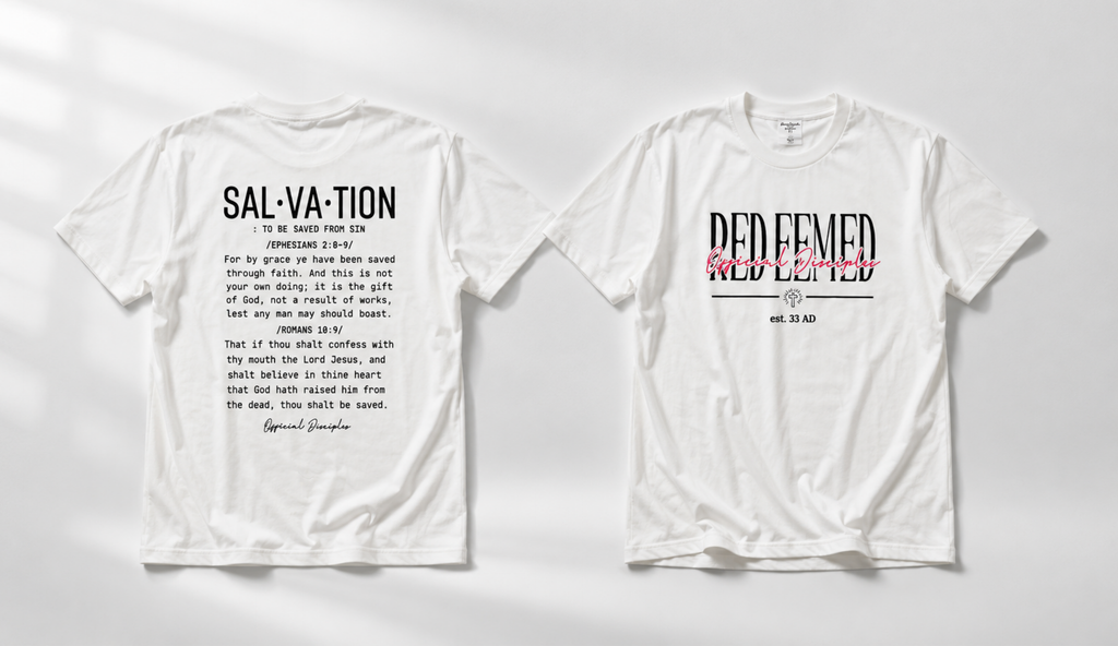 REDEEMED: Official Disciples Gym Shirt